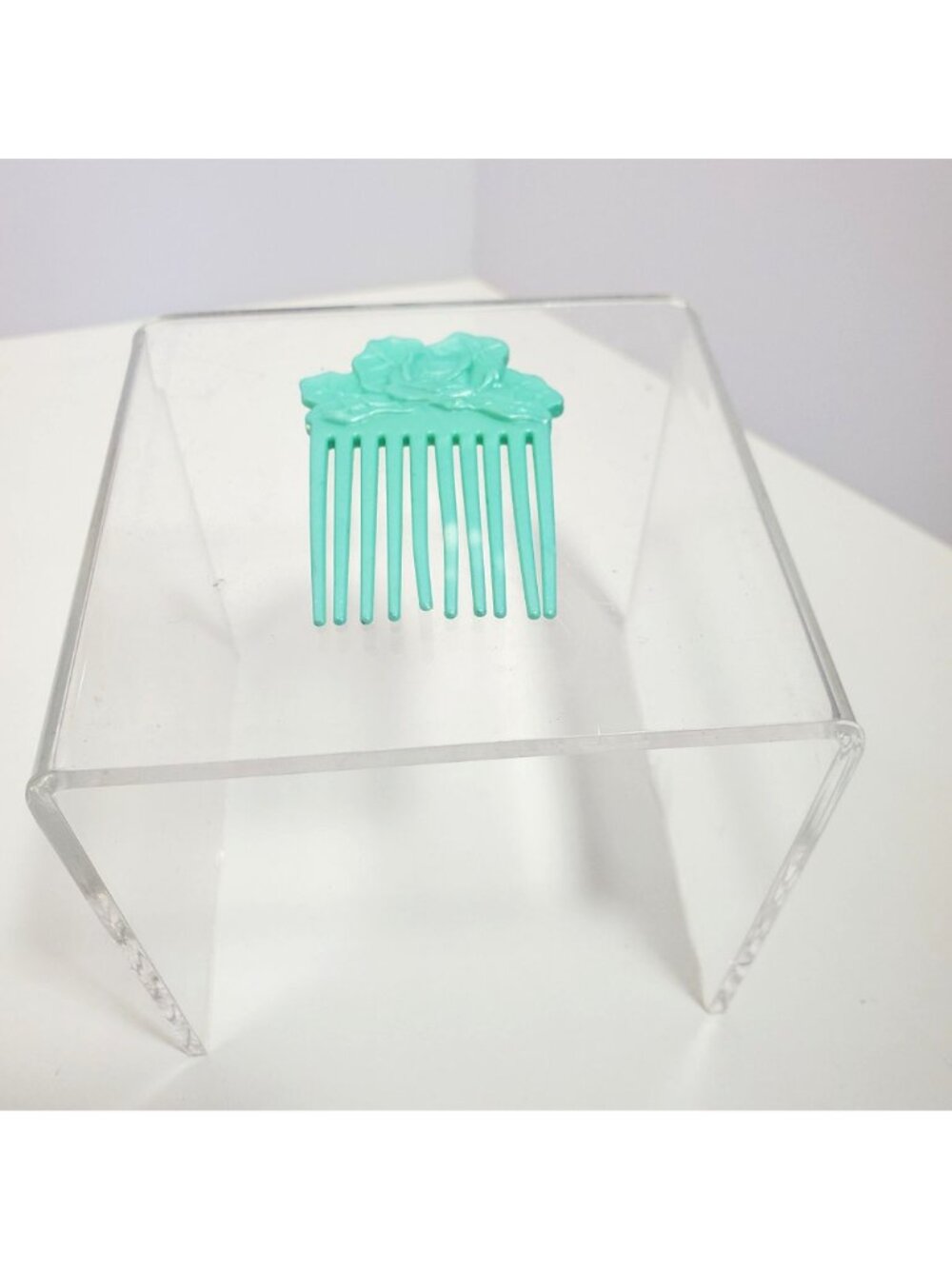 Cabbage Patch Kids 1991 Crimp N Curl Mint Green Comb Pick Slightly Bent See Pics - Picture 4 of 8